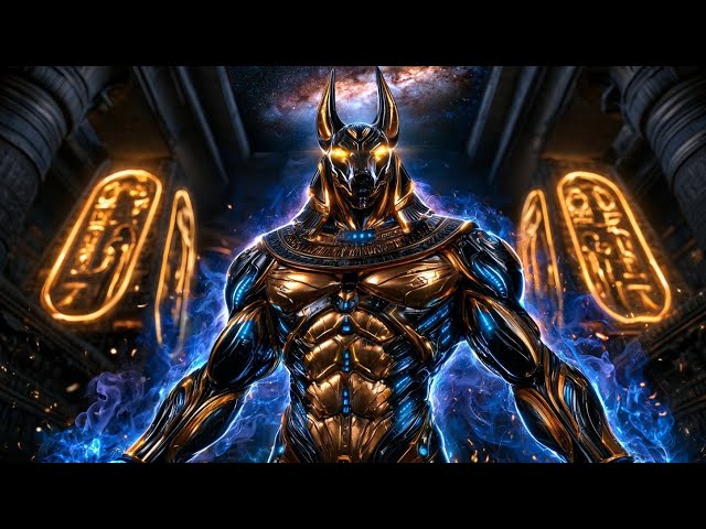 Anubis — Egyptian Future Techno | Ancient Gods × Cosmic Energy