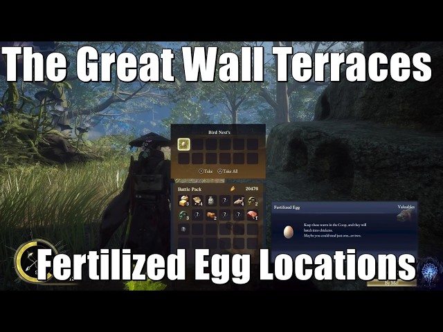 Beast of Reincarnation – The Great Wall Terraces Fertilized Egg Locations