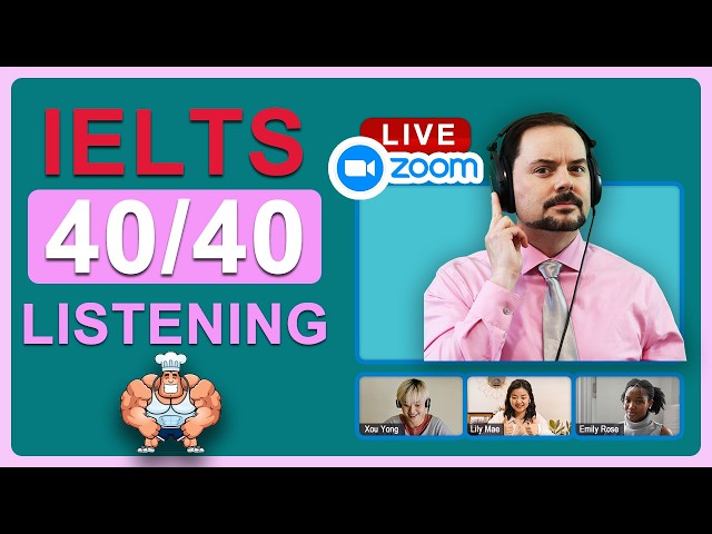 IELTS Live Class - Listening Test - Gym and Travel