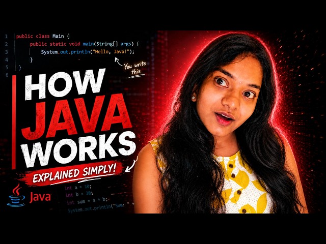👉 How Java Works | JVM, JDK, JRE & Bytecode Explained in Simple Way