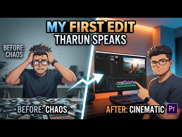 ASSIGNMENT #1 Tharun Speaks | VIDEO EDITING COURSE | PREMIERE PRO VIDEO EDIT | COHORT 16.0