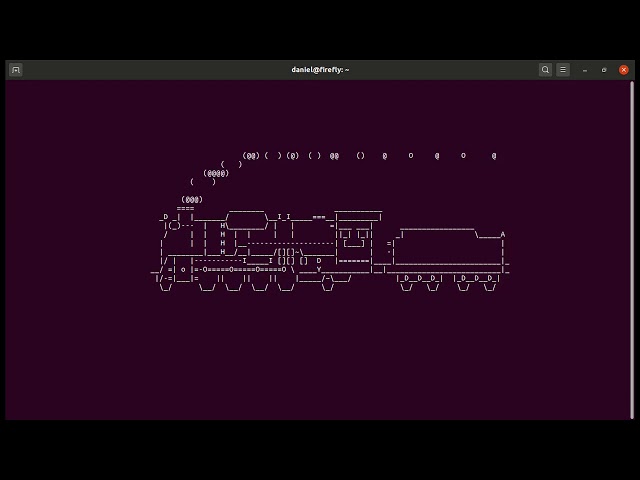 'sl' command in Linux