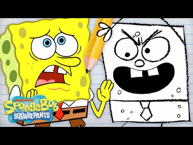 Every DoodleBob Scene Ever! ✏️ | SpongeBob