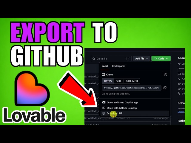 How To Export Lovable Project To GitHub (2026) (Complete Guide)