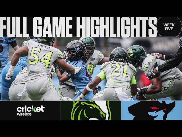 Louisville Kings vs Dallas Renegades Highlights | United Football League