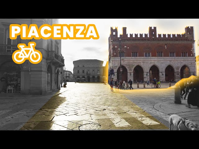 Urban Cycling Piacenza to Gossolengo, Emilia Romagna, Italy🚲 - Review - No Talking - ASMR