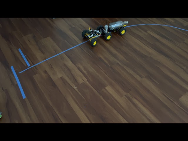 Reinforcement Learning Lego: Experiment Blue Track 1