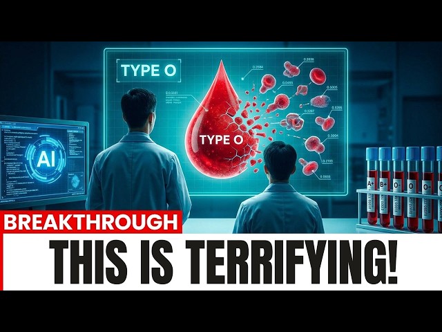 Scientists Used AI on Blood Type O... The Findings Are Wild