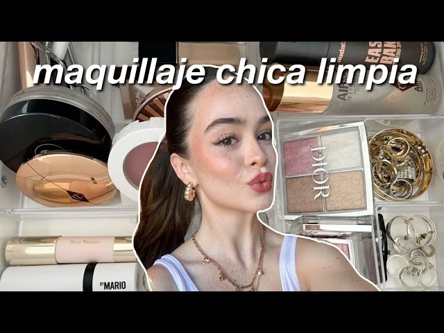 CLEAN GIRL MAKEUP AND HAIR TUTORIAL