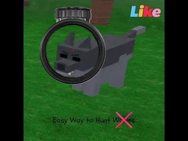 Easy way to X wolves - 99 Nights in the Forest - Roblox #Howto #Easyway