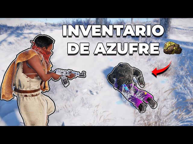 WITH THIS PLAY I GET AN AK AND AN INVENTORY OF SULFUR! | RUST Gameplay Spanish