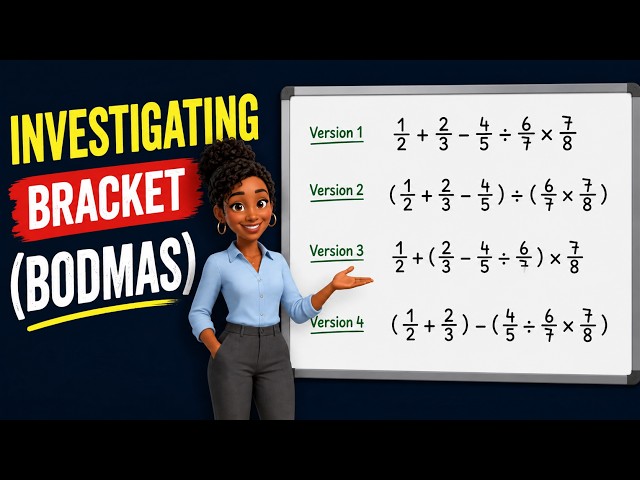 Bracket Investigation BODMAS