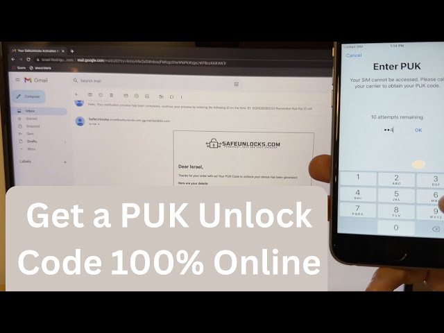 SIM Unlock PUK Code on iOS and Android (Available in all Carriers Worldwide)