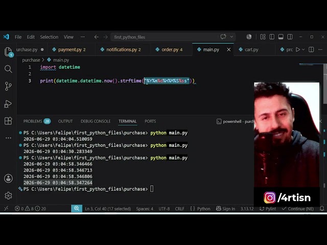 sqlite3 and datetime modules in python
