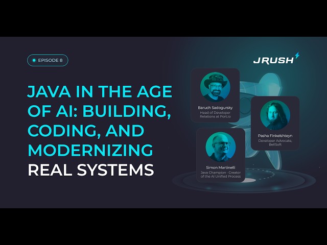 JRush Ep 8 - Java in the Age of AI