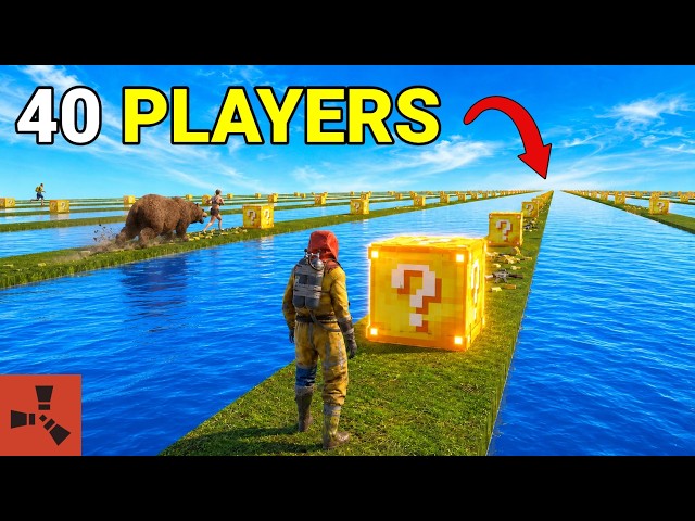 40 Players, 40 Lucky Block Lanes, 1 Winner