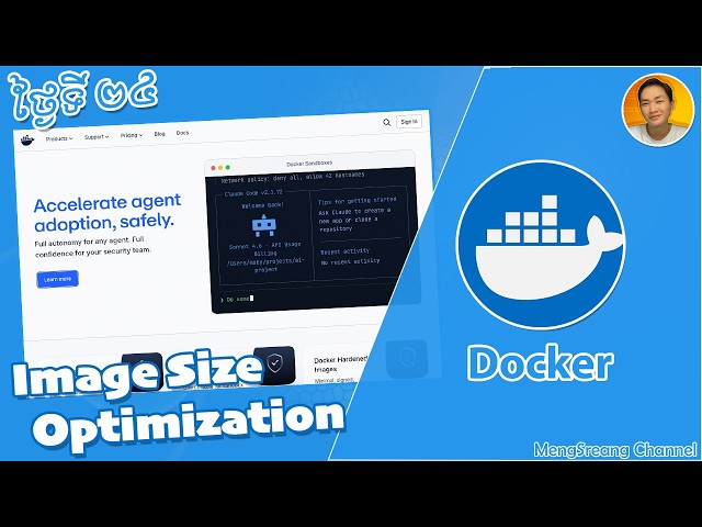 Image Size Optimization - Docker Day 24 | MengSreang Channel