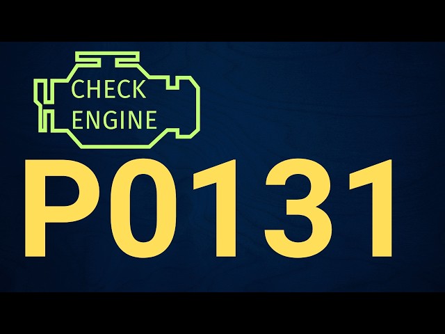 P0131 Code O2 Sensor Circuit Low Voltage Bank 1, Sensor 1 - Causes & Fix