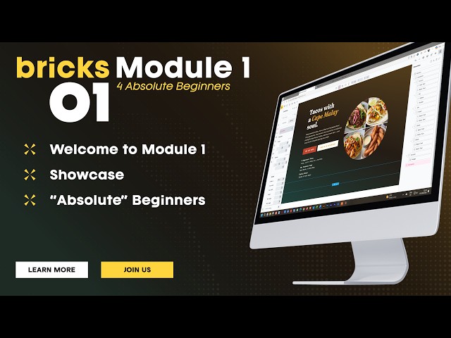 Learn Bricks WordPress #01 ► Showcase  ∫  Total Beginners Tutorial 2026