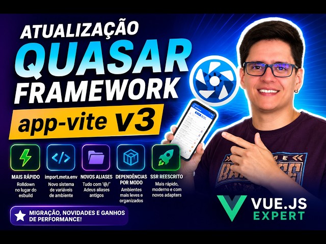 Quasar Framework v3 is Here! Biggest app-vite Changes Explained