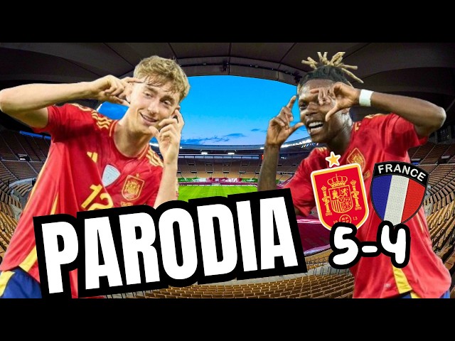 👋Canción ESPAÑA vs FRANCIA 5-4 | SEMIFINALES NATIONS LEAGUE 24-25 (PARODIA)