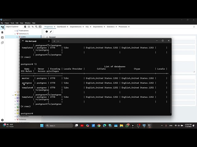 PostgreSQL සිංහලෙන් | new Database එකක් හදාගමු | Create New Database in Sinhala