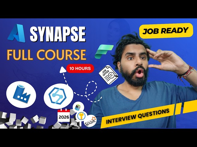 Azure Synapse Analytics Full Course 2026 | From Zero to Pro