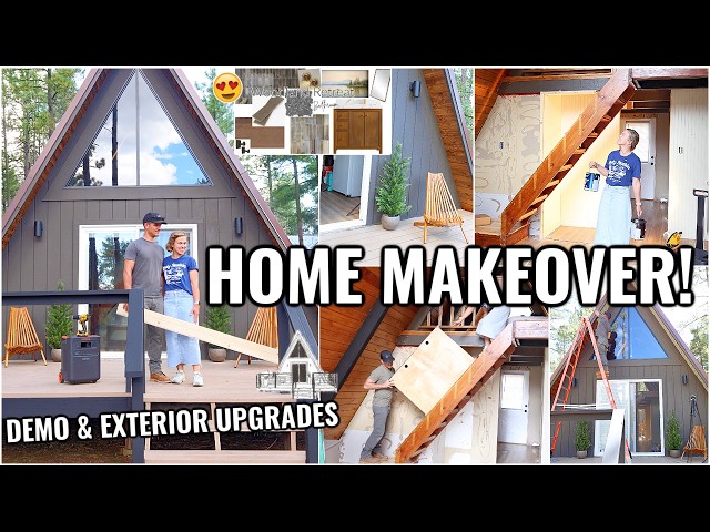 WHOLE HOUSE MAKEOVER *Pt 2🏠 | HOME DECORATING & PROJECT IDEAS | WOODLAND RETREAT