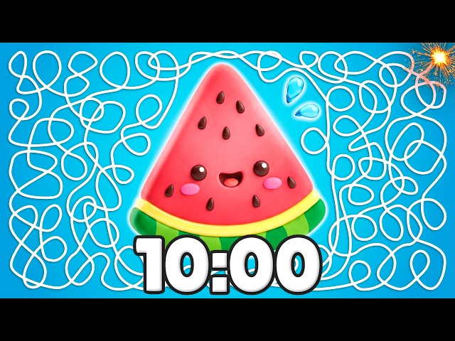 10 Minute [SUMMER] Timer ☀️🍉💥 | Refreshing Classroom Countdown!