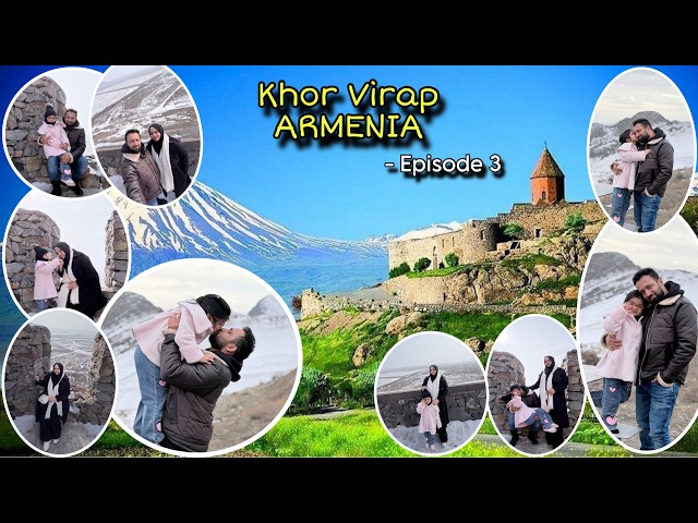 ARMENIA Travel Vlog | KHOR VIRAP in winters | Mount Ararat View | SIMRA VLOGS ❤️ EPI. 3