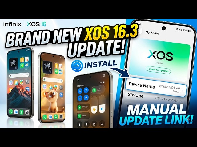 XOS 16 Official Update For Infinix Hot 60 Pro Plus