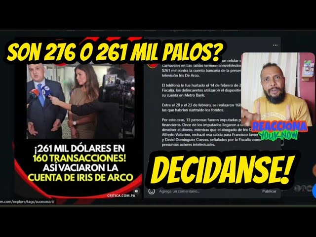 🚨 FOUND 🚨 Presenter Iris de Arco 🇵🇦 is the owner of the $270K 💸 stolen in Las Tablas