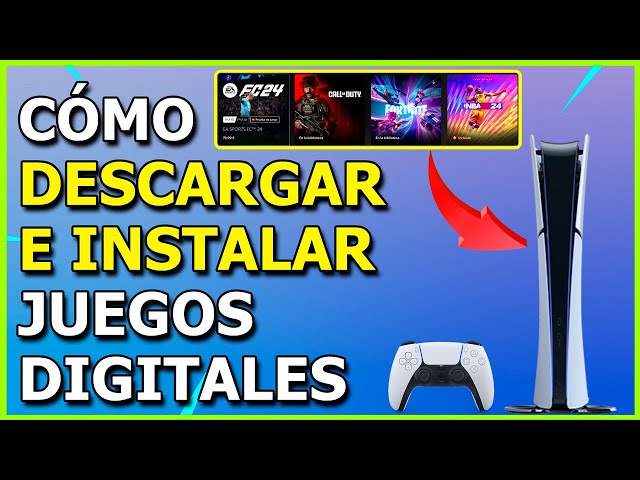 Cómo Descargar e Instalar un Juego Digital en PS5 | Tutorial para Comprar Juegos Edición Digital