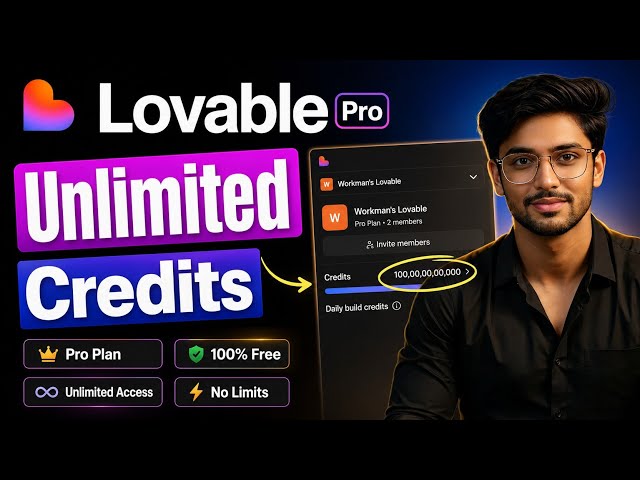 How to Get Unlimited Credits in Lovable AI | 100% Working