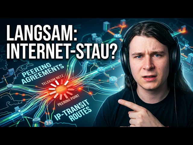 Warum Telekom-Verbindungen langsam sind: Peering & Transit | VOD 01.09.2025