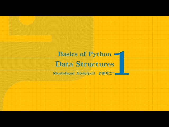 أدوات تنظيم البيانات 01 || Data Structures