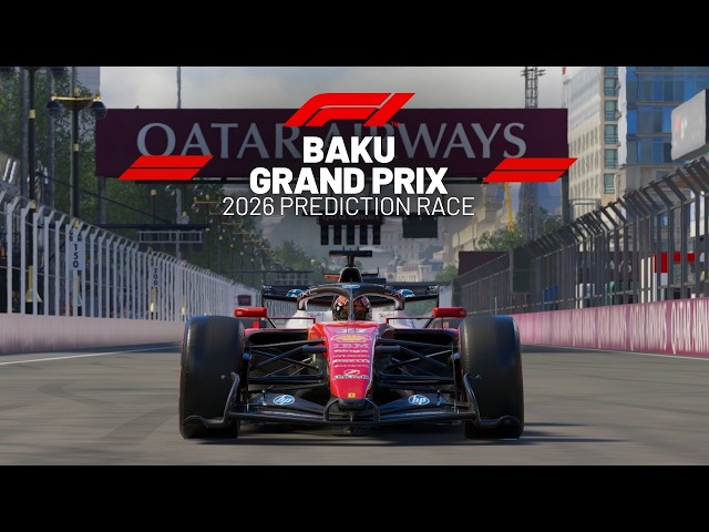 F1 2026 Baku GP Prediction Race on the F1 Game 🇦🇿