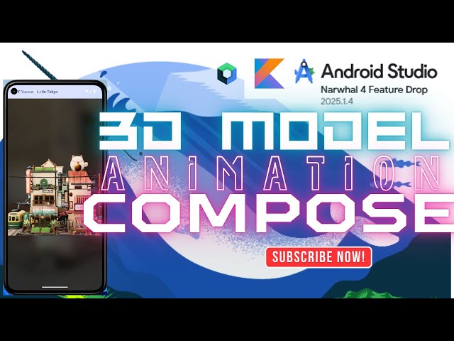 Android Jetpack Compose 3D Viewer -Kotlin Filament