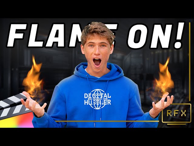 HUMAN TORCH Fire Hands Effect | Final Cut Pro X Tutorial
