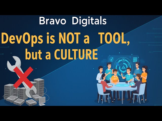 DevOps is NOT a TOOL, but a CULTURE