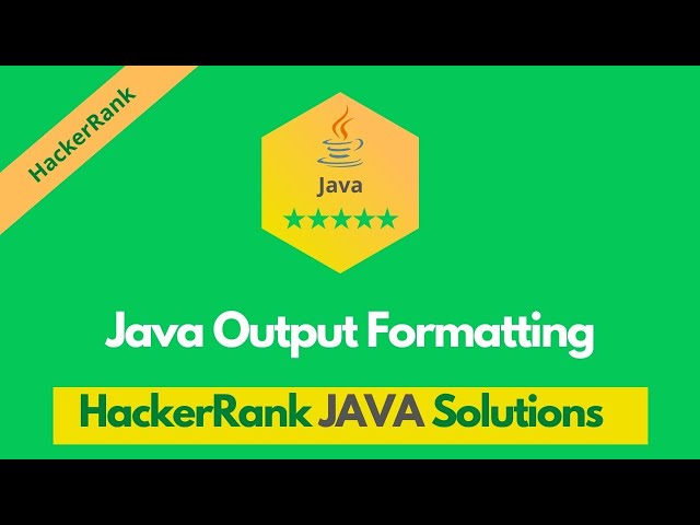 HackerRank Java Output Formatting problem solution in Java | Java solutions | Programmingoneonone