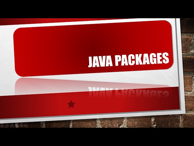 Java Programming: Java Packages