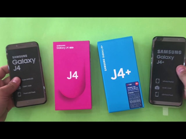 ONE UI Samsung Galaxy J4 vs Samsung Galaxy J4+