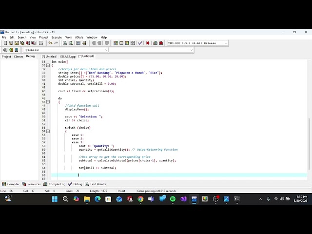 [EEE100] LAB Exercise 4.3_ Void and Returned-Value Functions