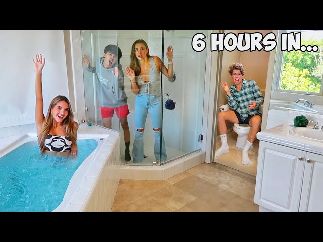 LAST TO LEAVE THE BATHROOM!!