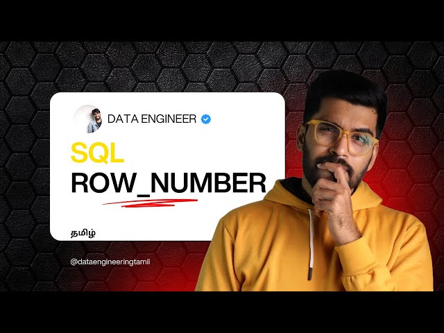 19 𝐒𝐐𝐋 𝐑𝐎𝐖_𝐍𝐔𝐌𝐁𝐄𝐑() 𝐖𝐢𝐧𝐝𝐨𝐰 Functions in Tamil