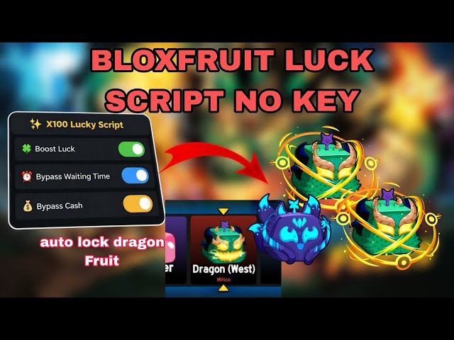 [NEW⭐] Luck Booster Script V4 Blox Fruits | SAFE • Keyless • FREE DRAGON