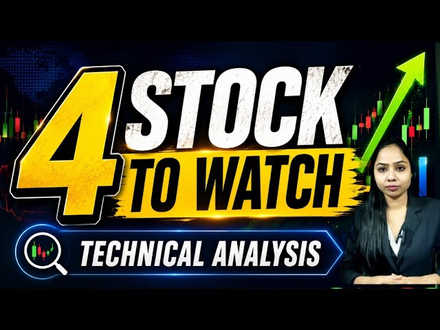 4 Stocks to Watch | Chart Analysis for Short & Long Term!