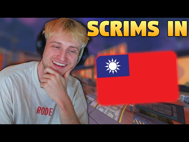 I PLAYED APEX LEGENDS SCRIMS IN TAIWAN