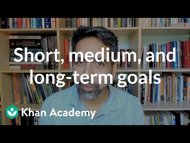 Short, medium and long term financial goals | Financial goals | Financial literacy | Khan Academy